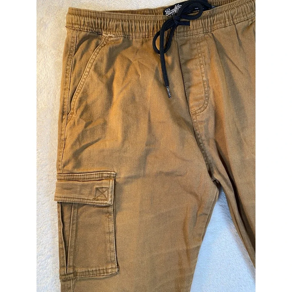 Brooklyn Cloth Cargo Jogger Men M Khaki/Tan Men Jogger Style Hype Worldwide
